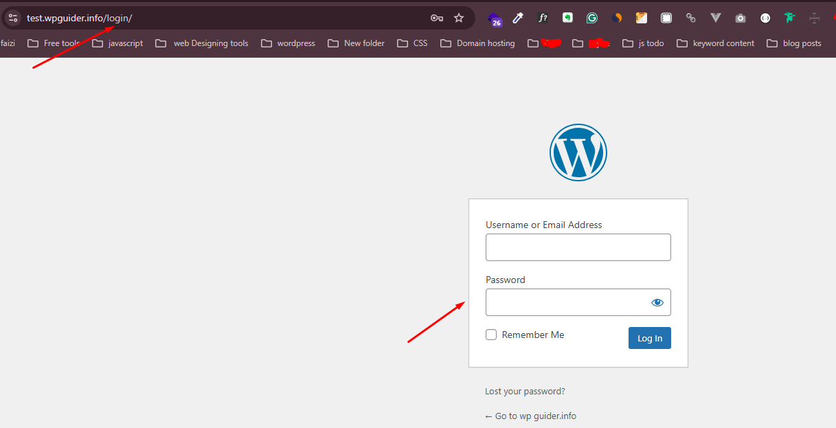 Try Your New Login URL